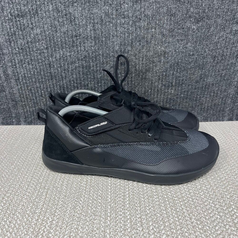 Uncivilized Sneaker 1.0 Barefoot Minimalist Zero Drop Shoes Black Mens 11 US